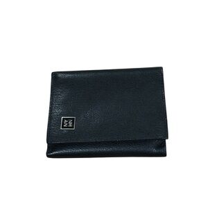 black leather wallet